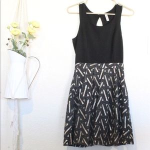 Xhilaration Black Sleeveless Dress- Small